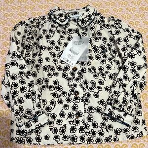 Zara Girls Button Down Blouse